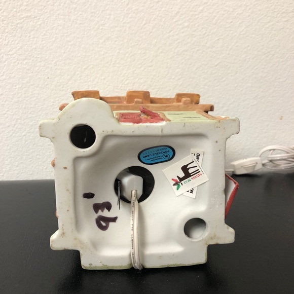 Our Town Thomas House Lighted Christmas Porcelain - Picture 9 of 15